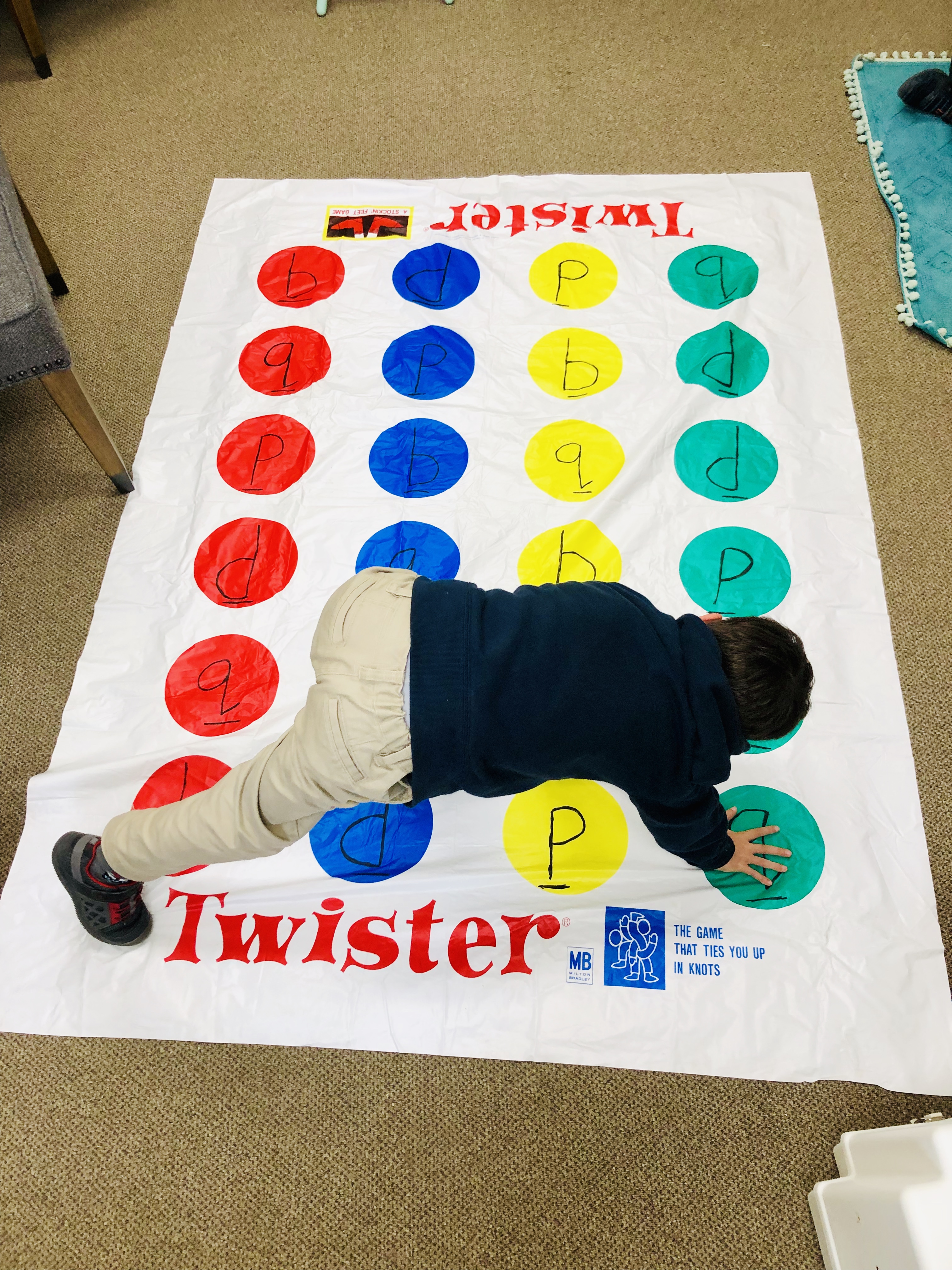 Twister in Occupational Therapy - Gillispie School