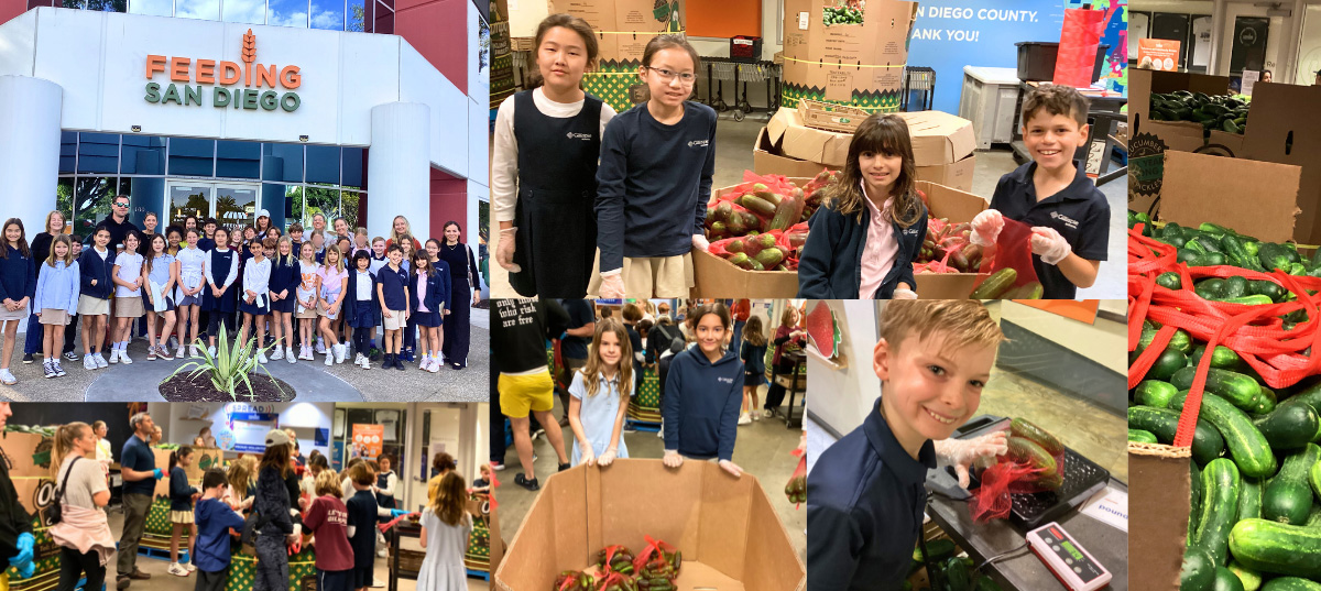 Gillispie School Fourth Graders Make a Difference at Feeding San Diego!