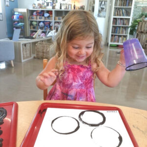 Gillispie Preschoolers Find Dots Everywhere