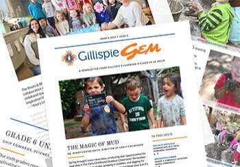 "Gillispie Gem" is the school's quarterly publication.
