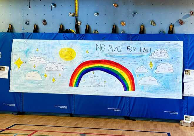 Gillispie School's No Place For Hate Pledge Gillispie School Signs No Place For Hate Pledges